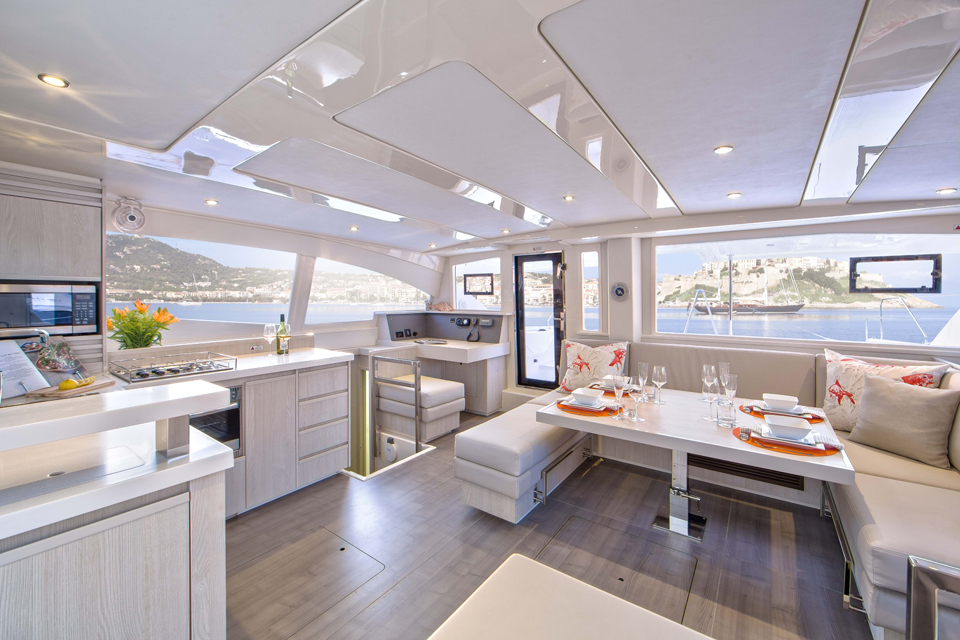 catamaran interior design